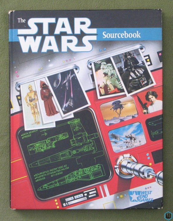 Star Wars Sourcebook (SW D6 RPG) Original Edition Hardcover