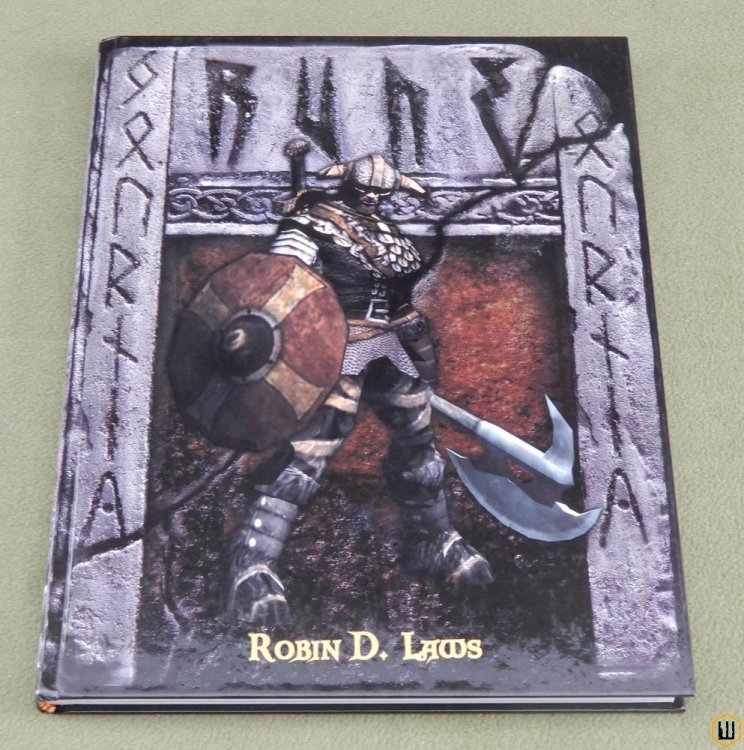 RUNE: Viking Roleplaying Game (RPG Hardcover) Robin D Laws