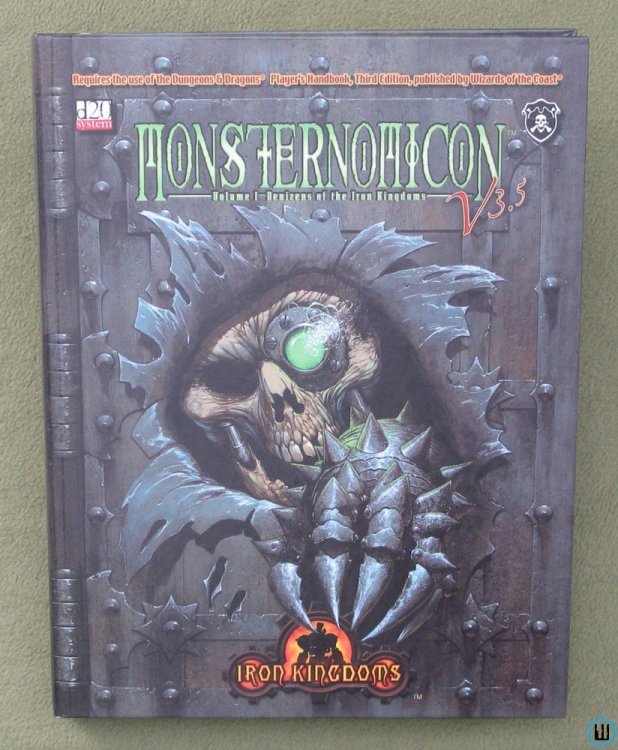 Monsternomicon V3.5 (Iron Kingdoms D20 RPG)
