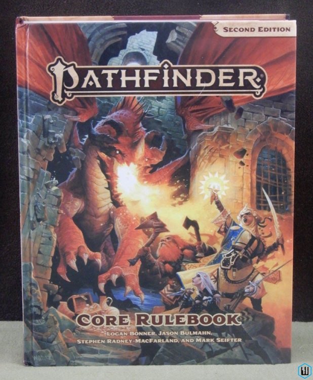 Pathfinder Core Rulebook (2nd Edition 2e RPG Book) Hardcover