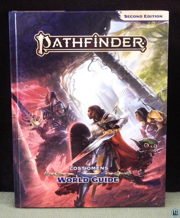 Lost Omens: World Guide (Pathfinder Second 2nd Edition RPG) w Poster Map