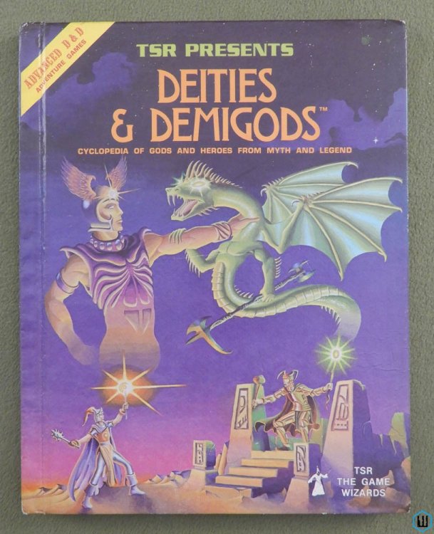 Deities & Demigods (Advanced Dungeons & Dragons) CTHULHU 2nd Printing