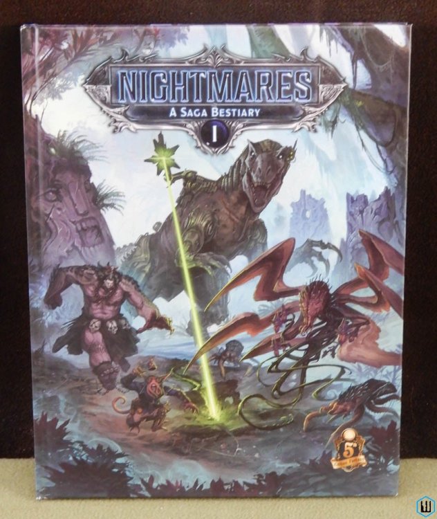 Nightmares 1: A Saga Bestiary (5th Edition Fantasy 5e) Hardcover
