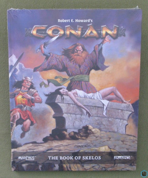 Book of Skelos - SEALED (Conan 2d20 RPG)