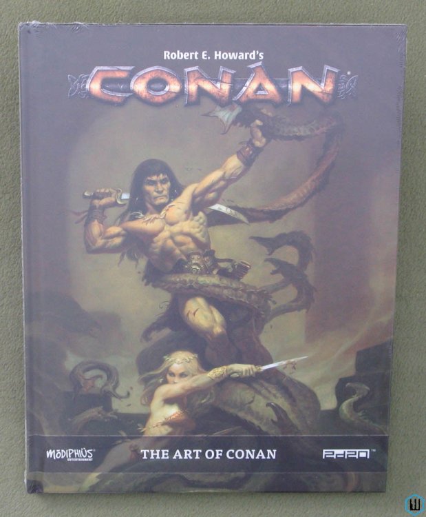 The Art of Conan - SEALED (Conan 2d20 RPG)
