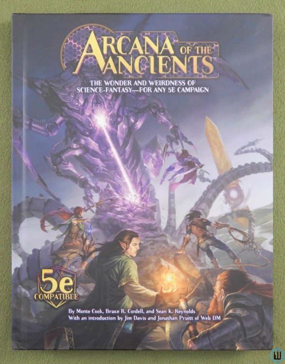 Image for Arcana of the Ancients: Science Fantasy (5th Edition 5E RPG) Monte Cook Games MCG245 Arcana of the Ancients: Science Fantasy (5th Edition 5E RPG) Monte Cook Games MCG245