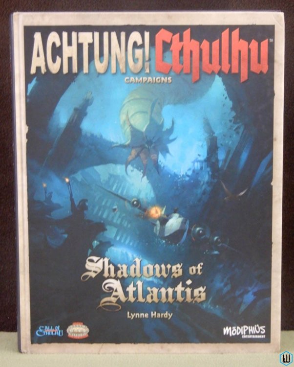 Shadows of Atlantis (Achtung! Cthulhu RPG) Hardcover