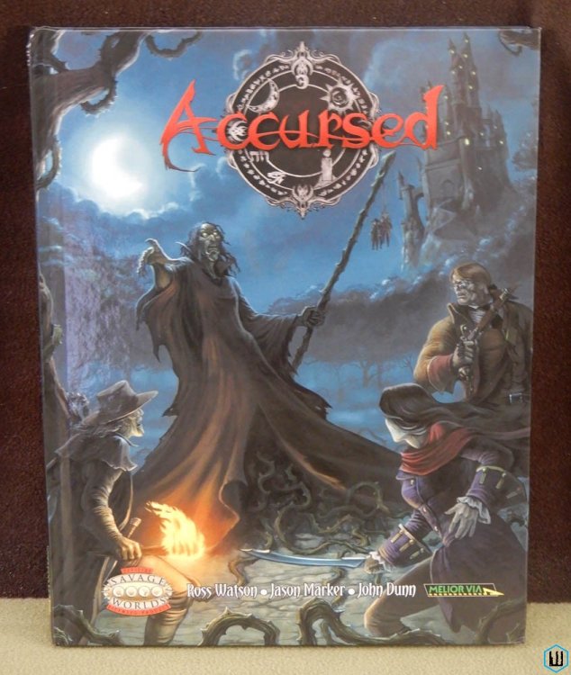 ACCURSED (Savage Worlds RPG Dark Fantasy Setting) POD Hardcover