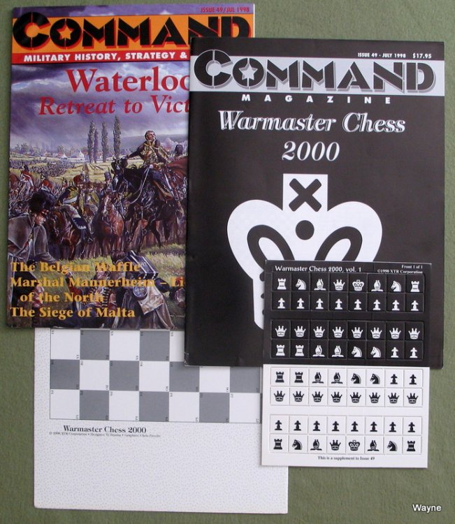 Command Magazine #49, with Warmaster Chess Game