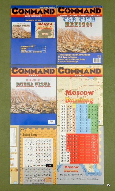 Command Magazine, Issue 40: Buena Vista & Moscow Burning Games