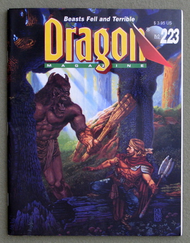 Dragon Magazine, Issue 223: Beasts Fell and Terrible