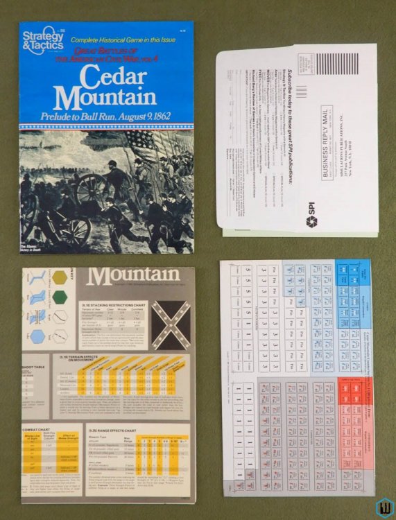 Strategy & Tactics Magazine 86: Cedar Mountain, Prelude to Bull Run