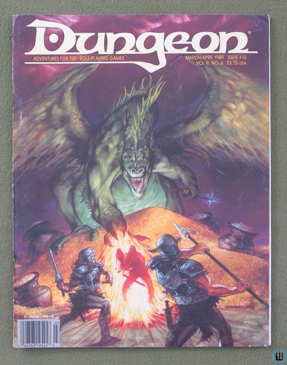 Dungeon Magazine, Issue 16 (D&D/AD&D Adventures)