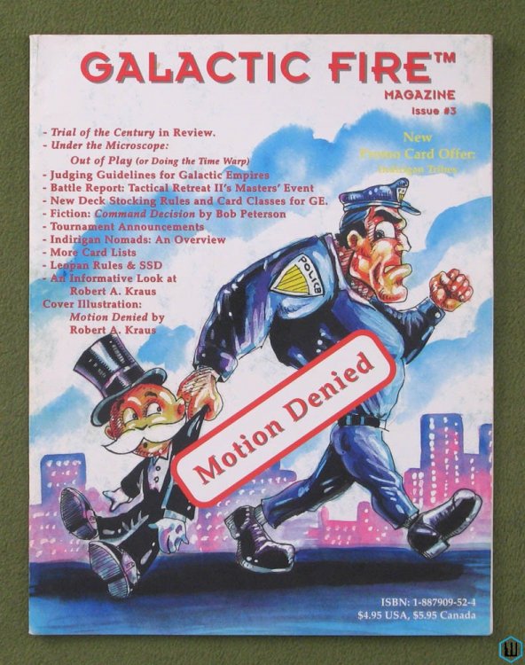 GALACTIC FIRE, Issue 3 (CCG Magazine) Collectible Card Game Star Fleet Battles