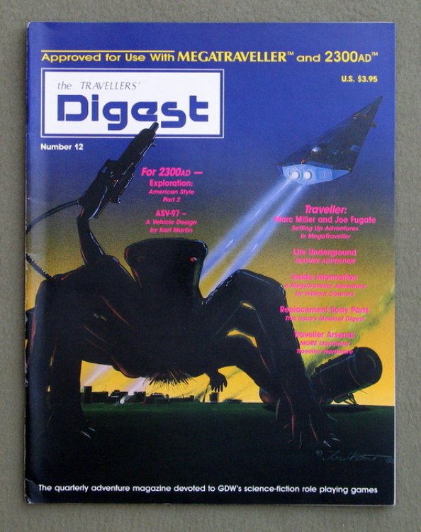Travellers' Digest, Issue 12 (Traveller Megatraveller RPG)