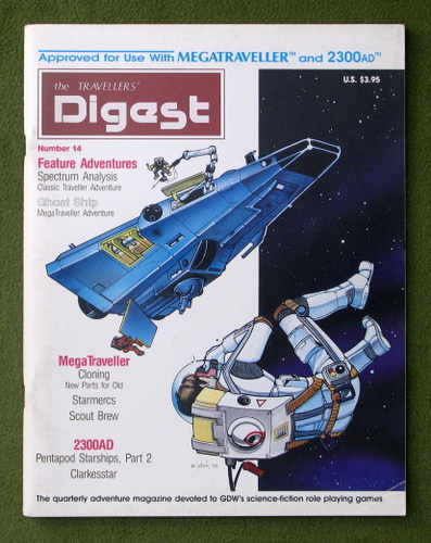 Travellers' Digest, Issue 14 (Traveller Megatraveller RPG)