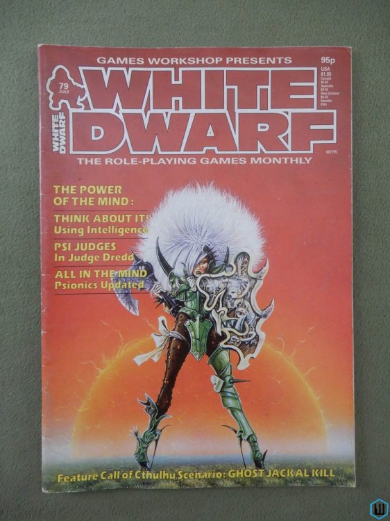 White Dwarf Magazine, Issue 79 (Psionics in AD&D, Call of Cthulhu)