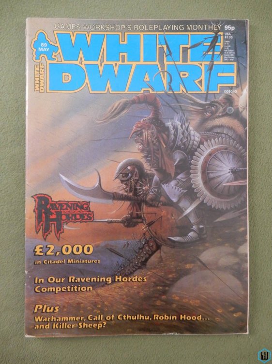 White Dwarf Magazine, Issue 89 (Call of Cthulhu, Paranoia)