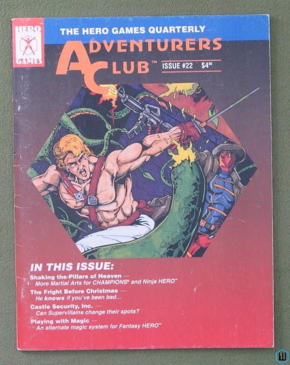 Adventurers Club: The Hero Games Quarterly #22 (Fall 1993)