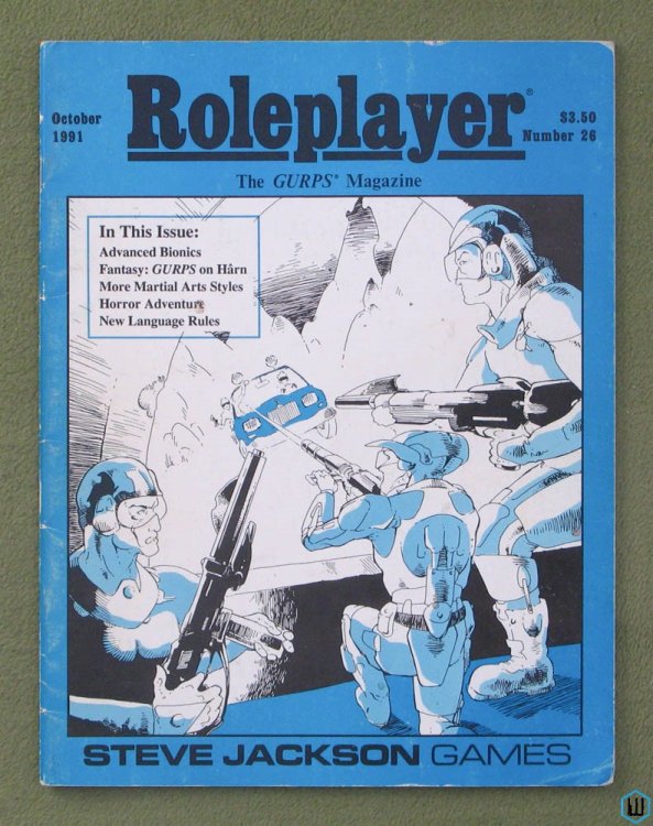 Roleplayer, Number 26: The GURPS Magazine