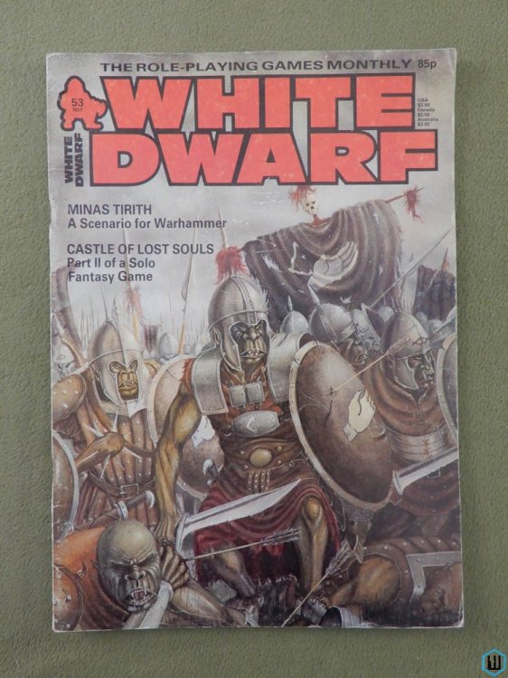 White Dwarf Magazine, Issue 53 (Minas Tirith in Warhammer, Orcs in D&D)