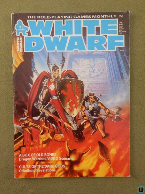 White Dwarf Magazine, Issue 71 (Tower Trouble: Traveller adventure)