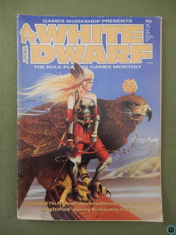 White Dwarf Magazine, Issue 81 (Pendragon, AD&D, Call of Cthulhu)