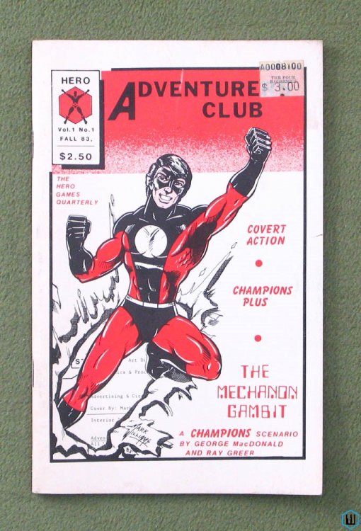 Adventurers Club: The Hero Games Quarterly #1 (Fall 1983)