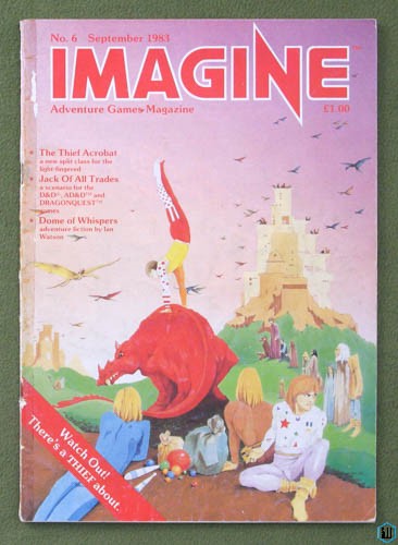 Imagine Magazine, Issue 6 (September 1983) Jack of All Trades adventure