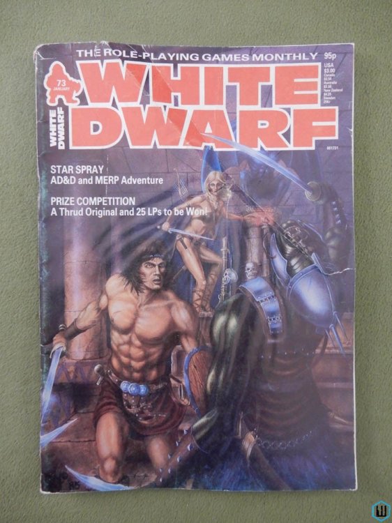 White Dwarf Magazine, Issue 73 - WORN (AD&D, MERP, Call of Cthulhu)