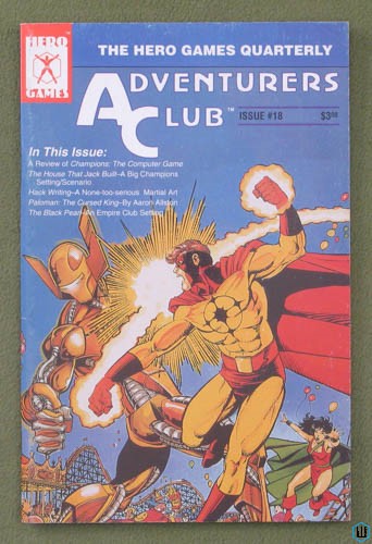 Adventurers Club: The Hero Games Quarterly #18 (Summer 1992)