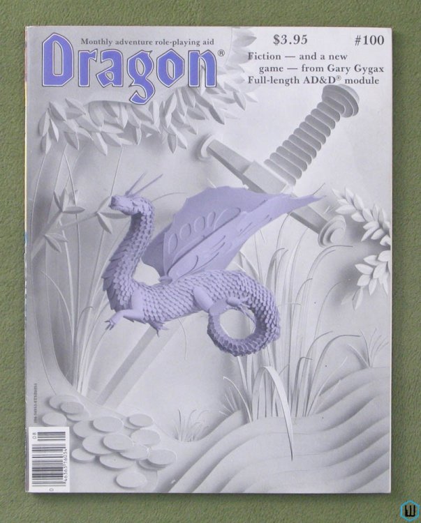 Dragon Magazine, Issue 100 (City Beyond the Gate AD&D module, Pages From the Mages)