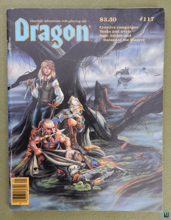 Dragon Magazine, Issue 117: Dungeon Gear, Ankheg, Gamma World 3rd Conversion