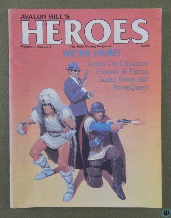 HEROES Role-Playing Magazine: Volume 1, Number 1