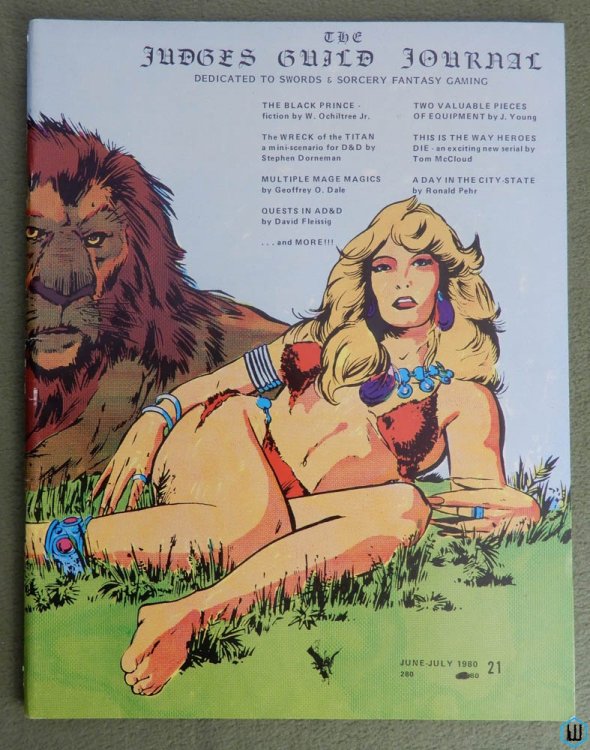 Judges Guild Journal 21 (June - July 1980) Magazine