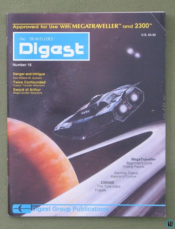 Travellers' Digest, Issue 16 (Traveller Megatraveller RPG)