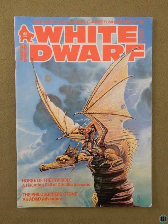 White Dwarf Magazine, Issue 66 (MERP, Warhammer, Call of Cthulhu)
