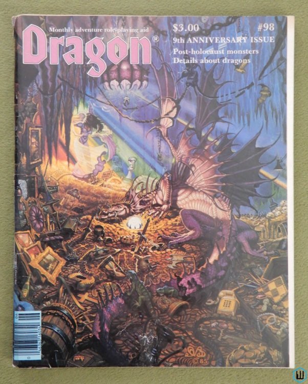 Dragon Magazine, Issue 98: Dragons - 4 articles, Mutant Manual (Gamma World)