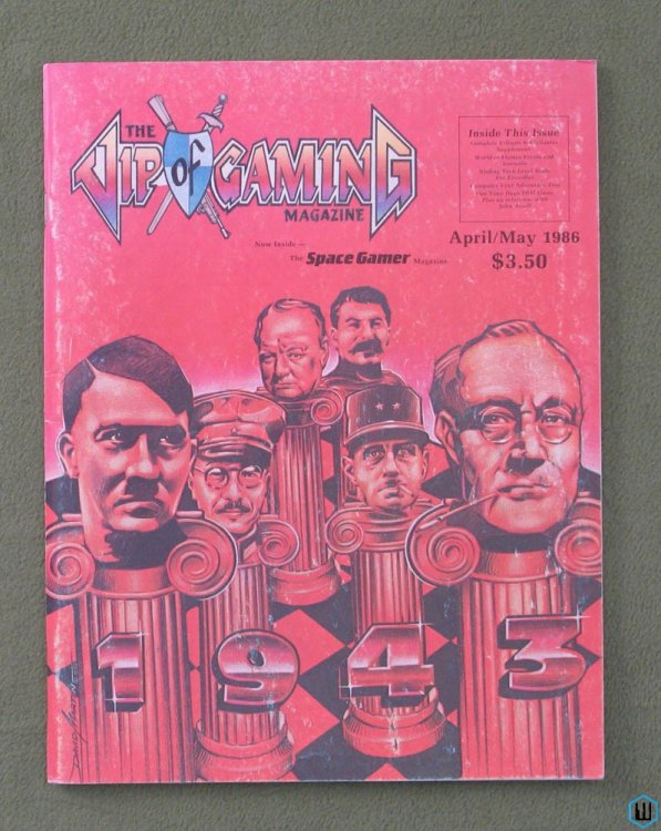 The VIP of Gaming (Issue 3 - April / May 1986) Wargame RPG magazine