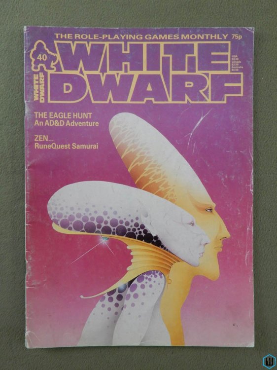 White Dwarf Magazine, Issue 40 (Runequest, AD&D scenario)