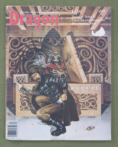 Dragon Magazine, Issue 99 - COVER LOOSE (Treasure Trove II, Fighter's followers)