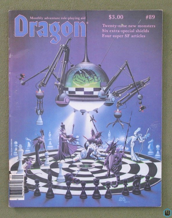 Dragon Magazine, Issue 89 (Creature Catalog AD&D, Greyhawk Suel pantheon, pt 4)