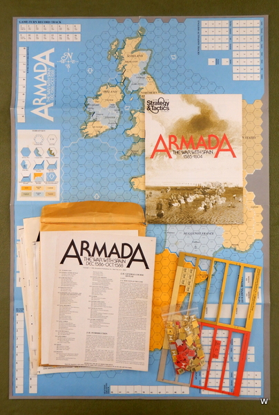 Strategy & Tactics Magazine # 72 - Armada, the war with Spain 1585-1604
