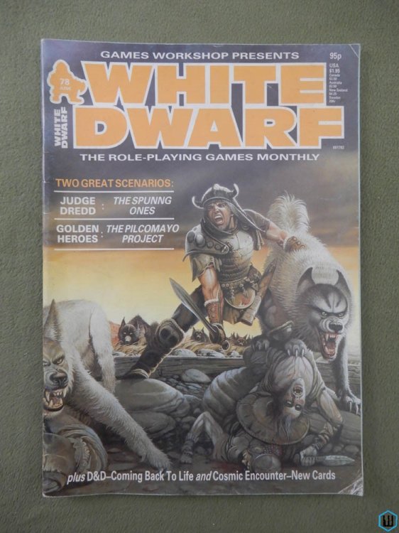 White Dwarf Magazine, Issue 78 (Cosmic Encounter, Golden Heroes)