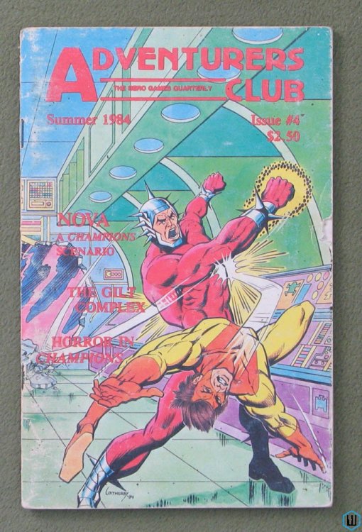 Adventurers Club: The Hero Games Quarterly #4 (Summer 1984)