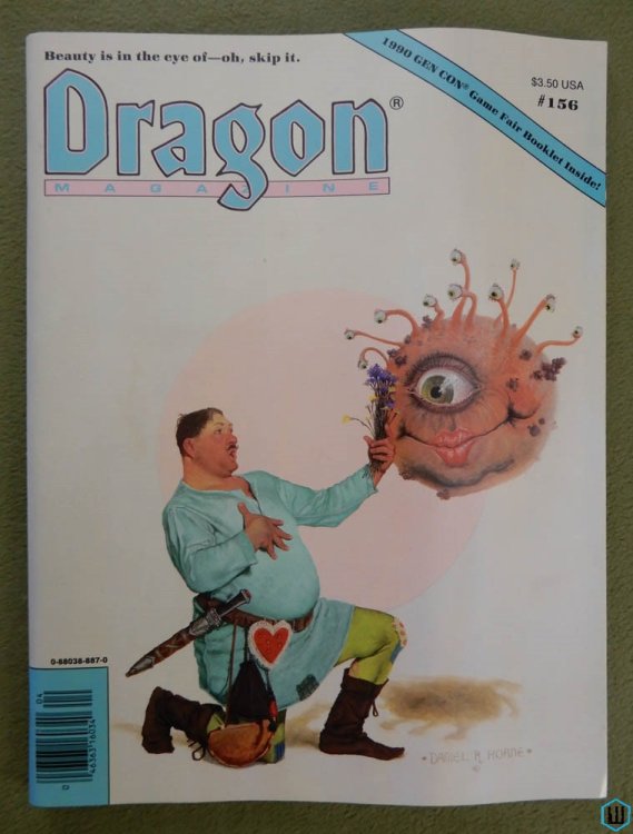Dragon Magazine, Issue 156 (Marvel-Phile; Voyage of the Princess Ark)