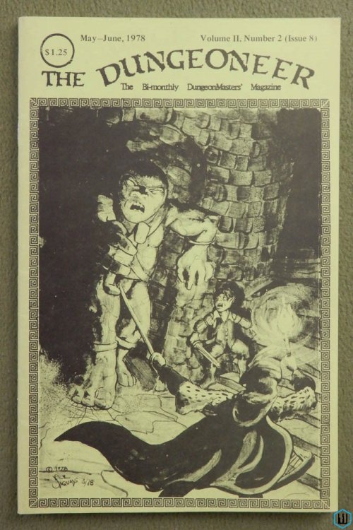 The Dungeoneer, Issue 8 (May / June 1978) Magazine