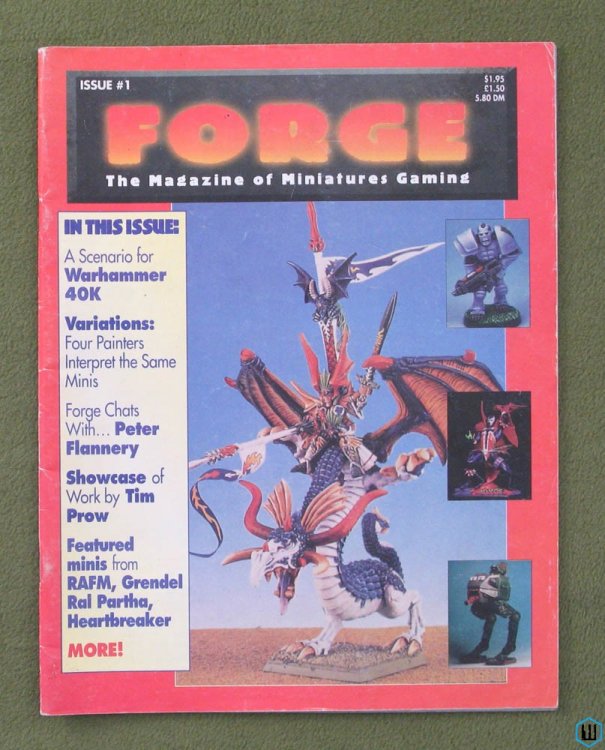 FORGE, Issue 1 (Magazine of Miniatures Gaming) Joseph Goodman