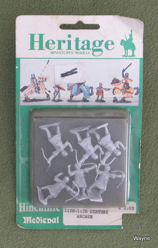 11th-12th Century Archer (25mm Metal Miniatures: Heritage Hinchliffe Medieval)