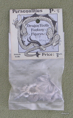 High Elven Hero King (25mm Metal Miniatures: Personalities P8)